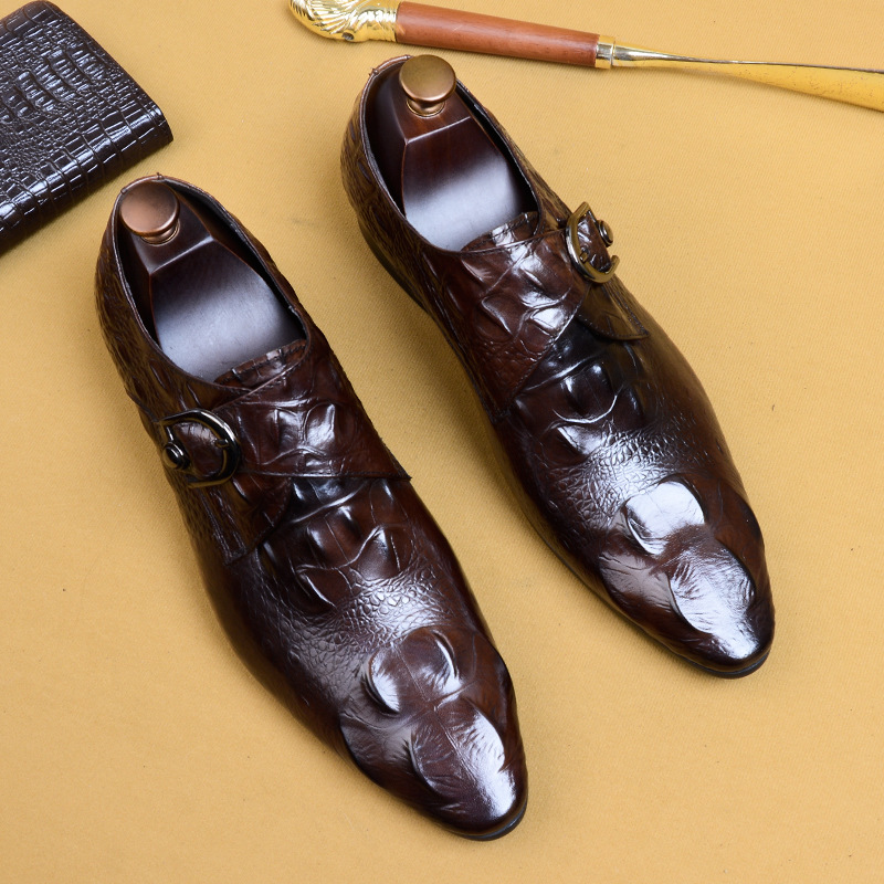 Men's Business Suit Leather Shoes