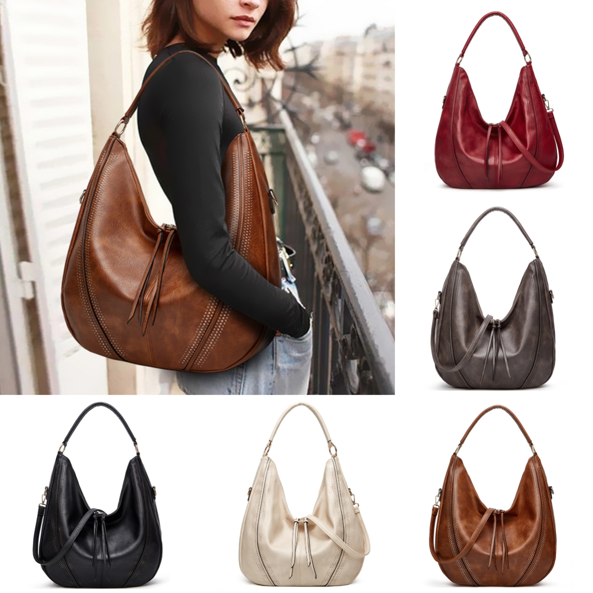 New Trend Retro Large Capacity Tote Shoulder Bag