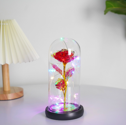 Little Prince Rose Glass Cover