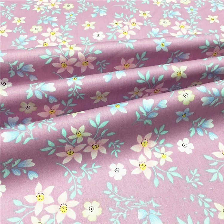 Japanese Small Floral Cotton Twill Fabric