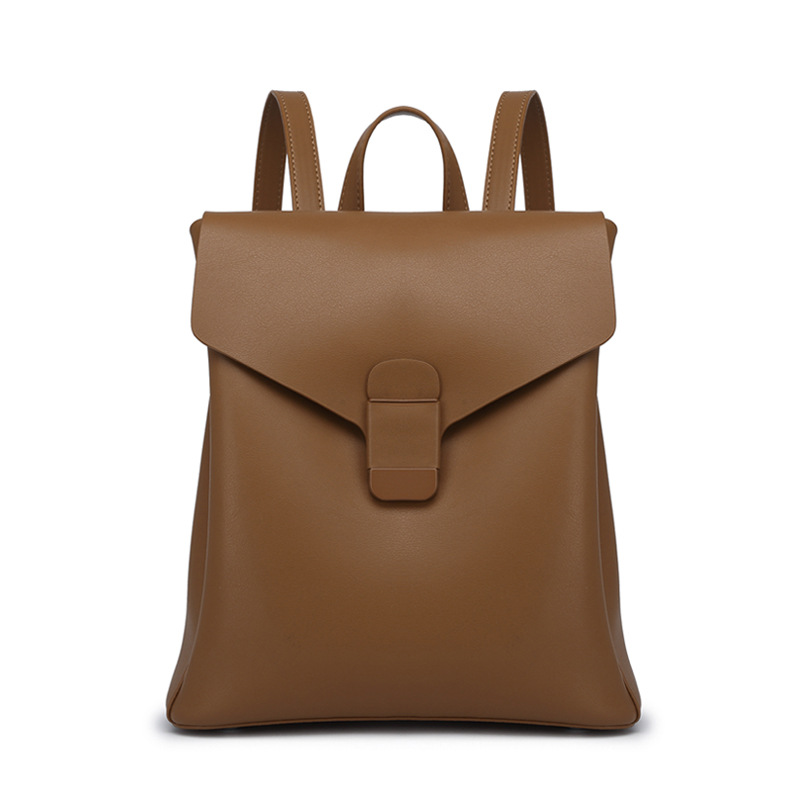 Leather Backpack Light Simple Everything Casual