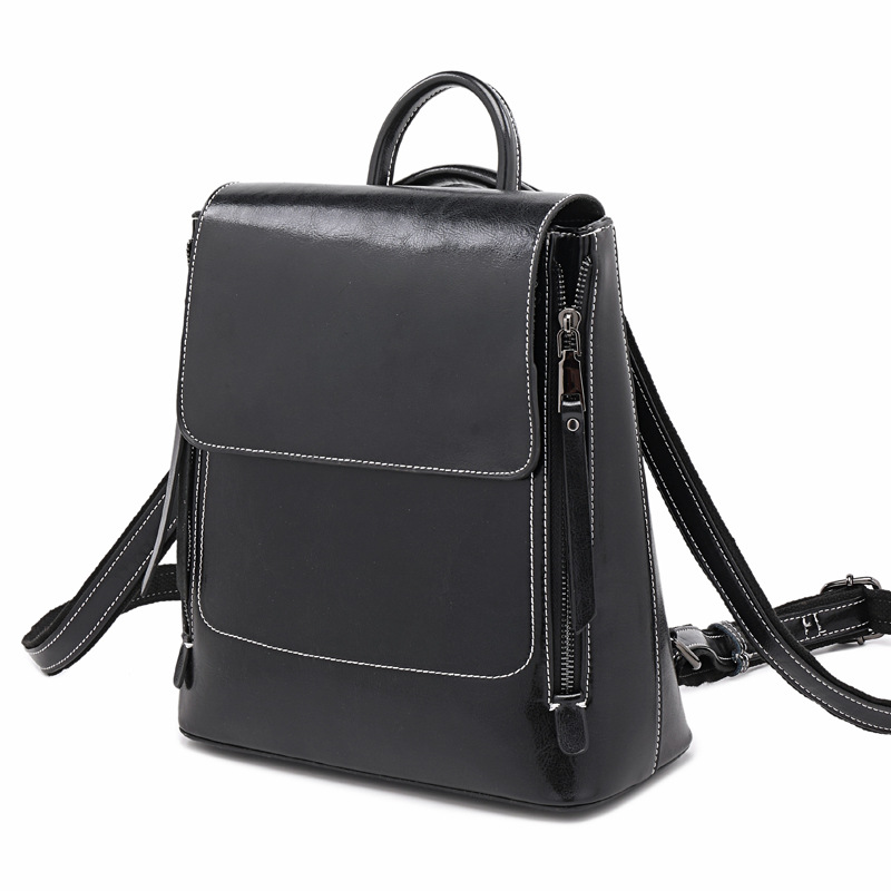 New Retro Cowhide Women's Backpack