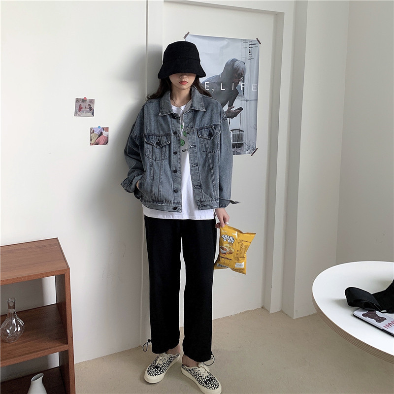 Women's Loose Silhouette Denim Jacket