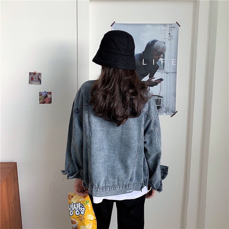 Women's Loose Silhouette Denim Jacket