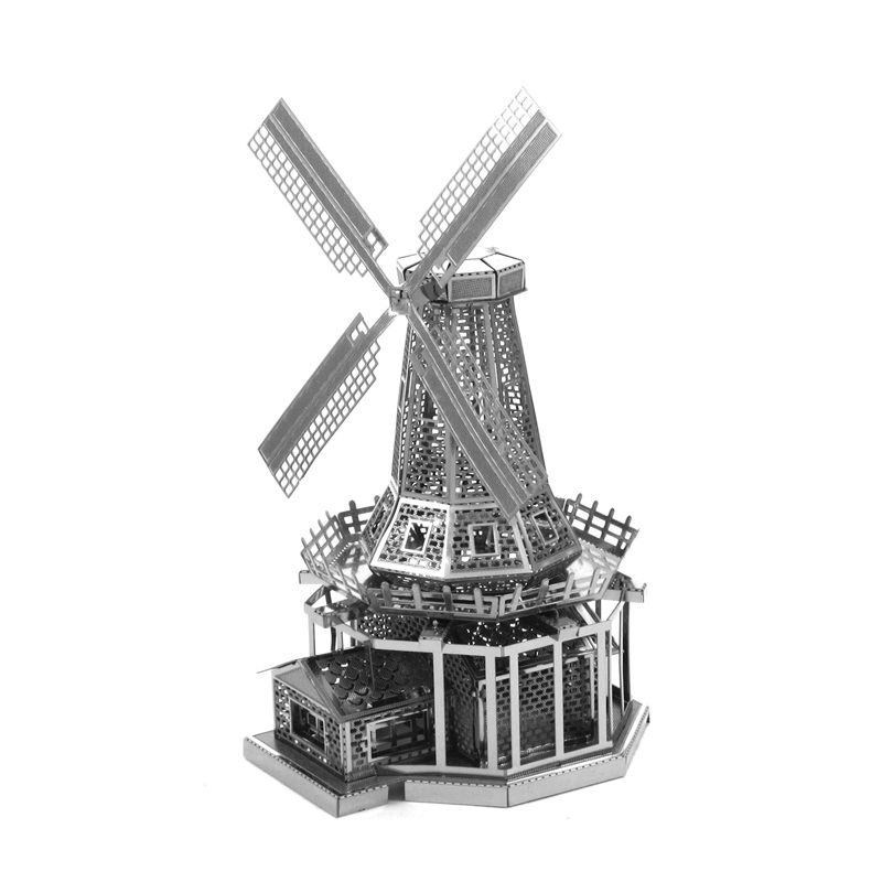 Fashion Minimalist Three-dimensional Building Assembly Model Puzzle