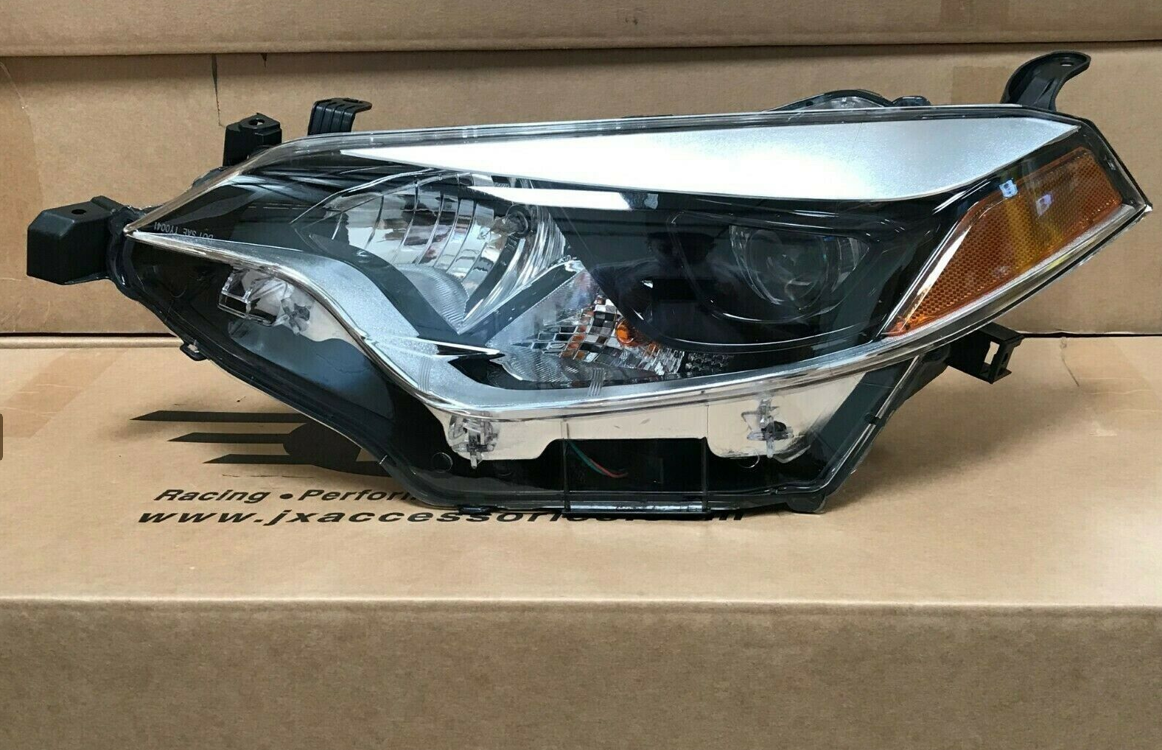 Halogen Headlight Assembly For 2014 2015 2016 Toyota- Corolla