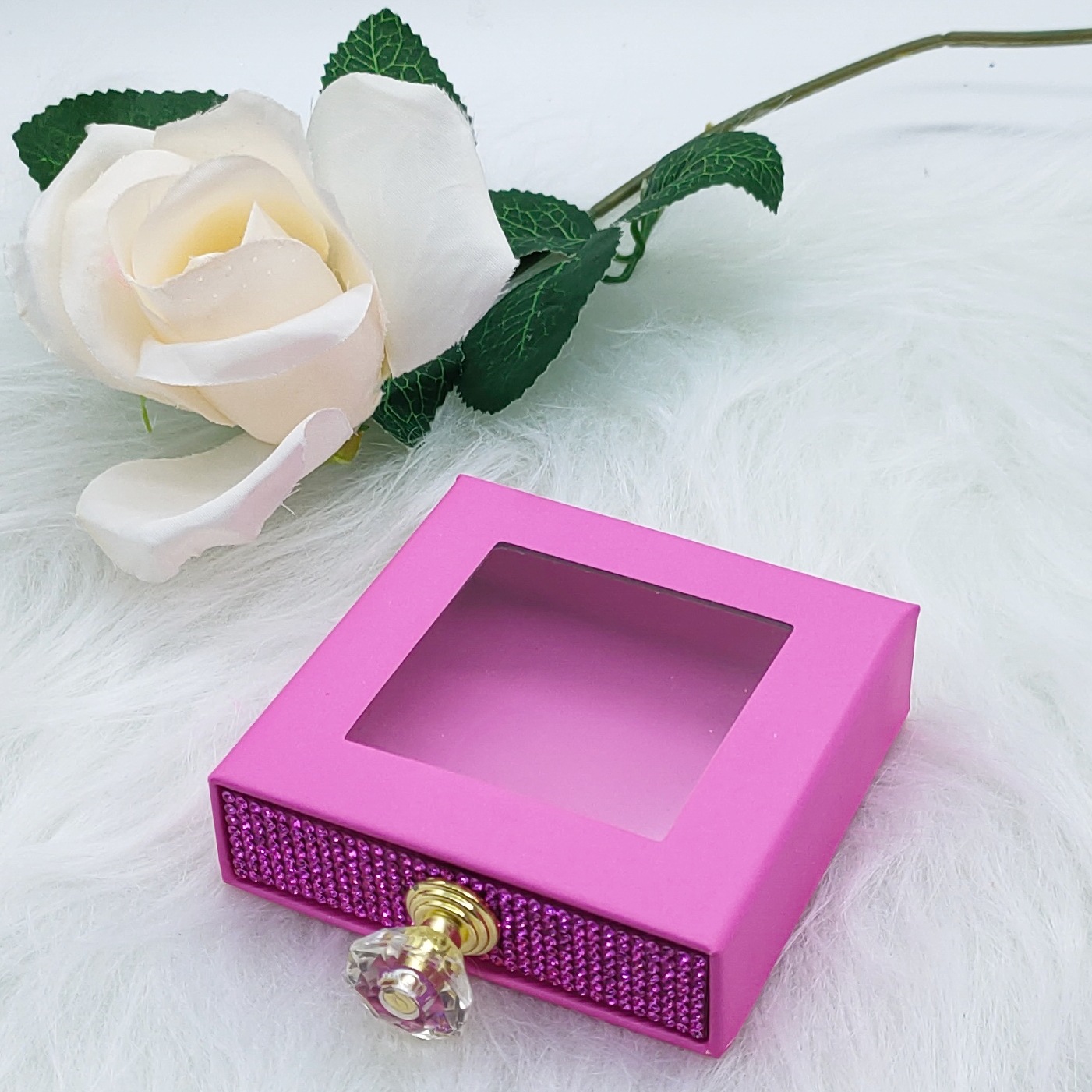 Square Crystal Perfume Nail Enhancement Fine Mounted Packaging Box