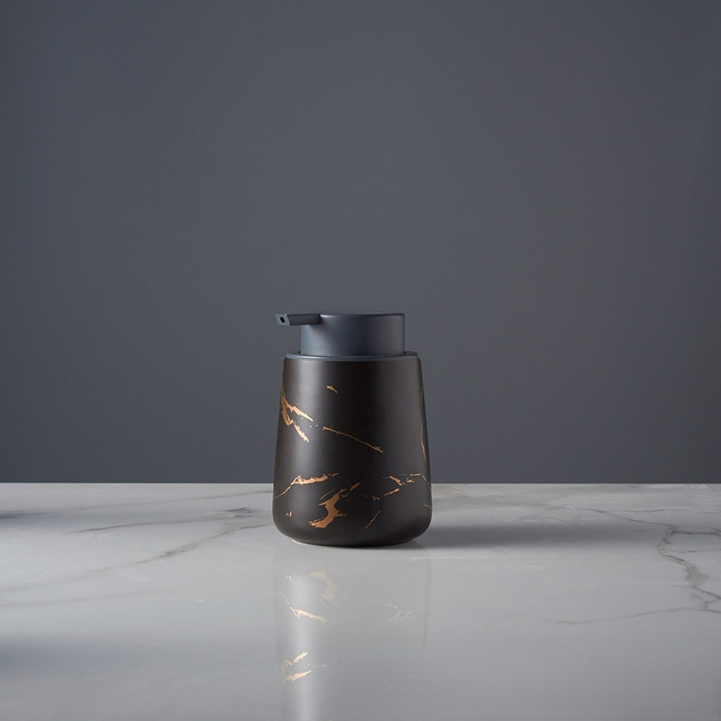 Ceramic Lotion Bottle Press Packaging In Hotel
