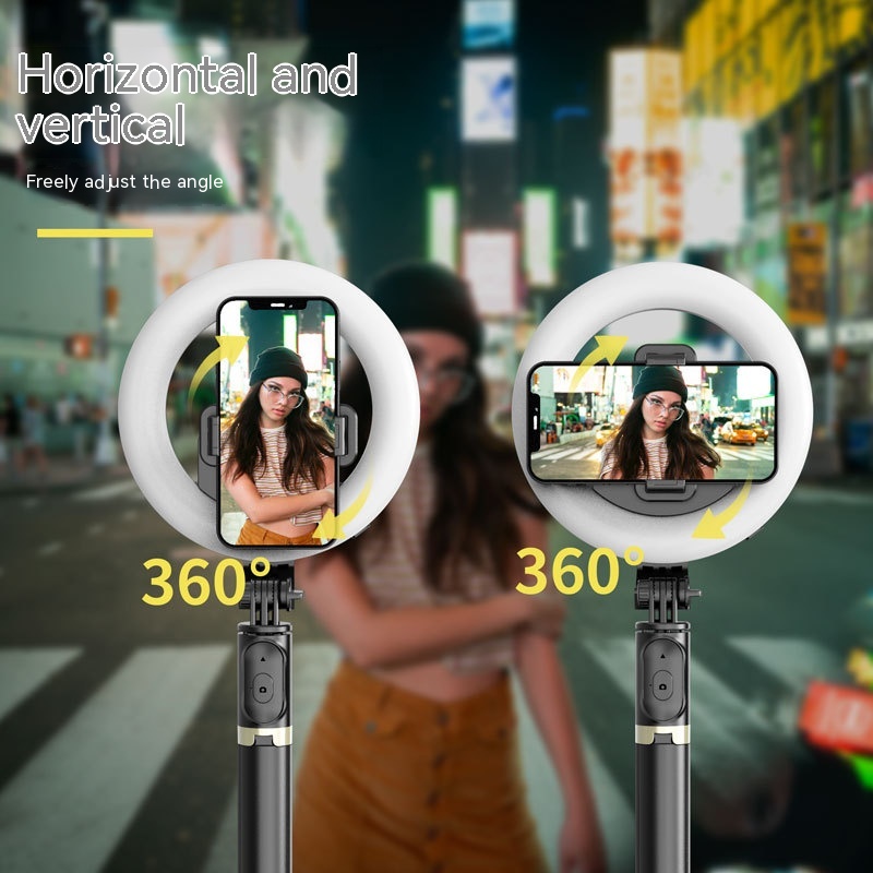 Bluetooth Self Ring LED Fill Light Tripod