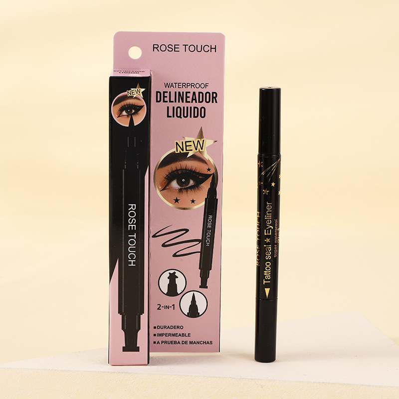 Eyeliner Quick-drying Waterproof And Durable Double-headed