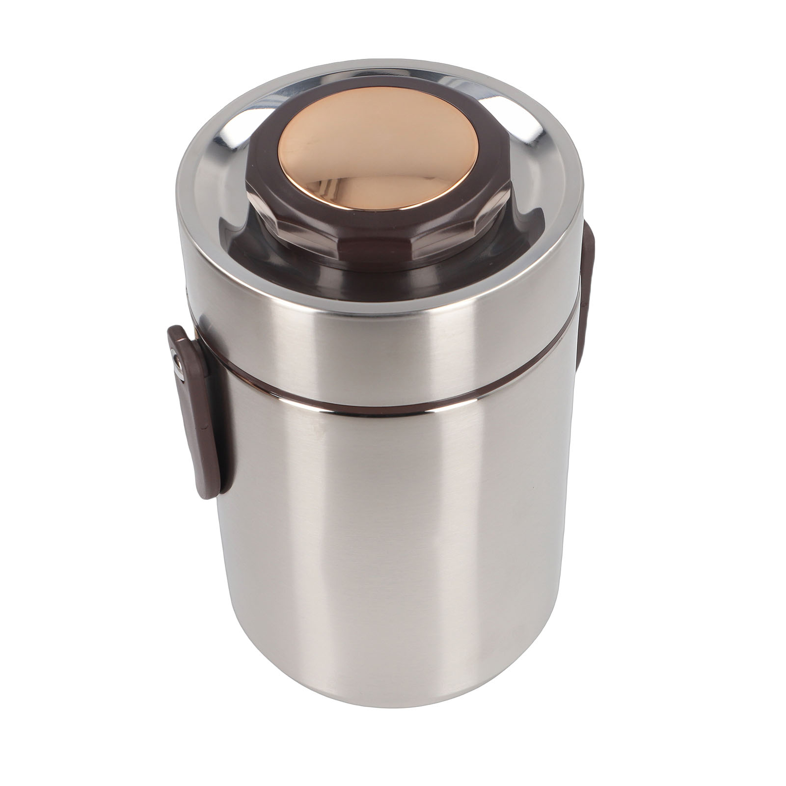 Vacuum Insulated Food Jar 304 Stainless Steel 2000ml 3 Tier Sealed Portable Food Container Lunch Box For Soup Office Outdoor