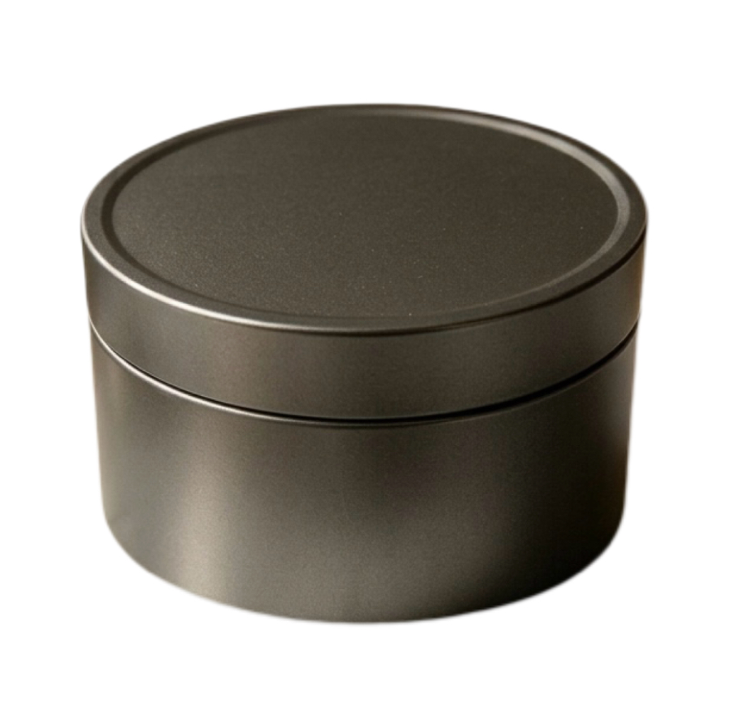 Round Tinplate Metal Storage Tin With Lid  Multi-Purpose Food & Gift Packaging Container