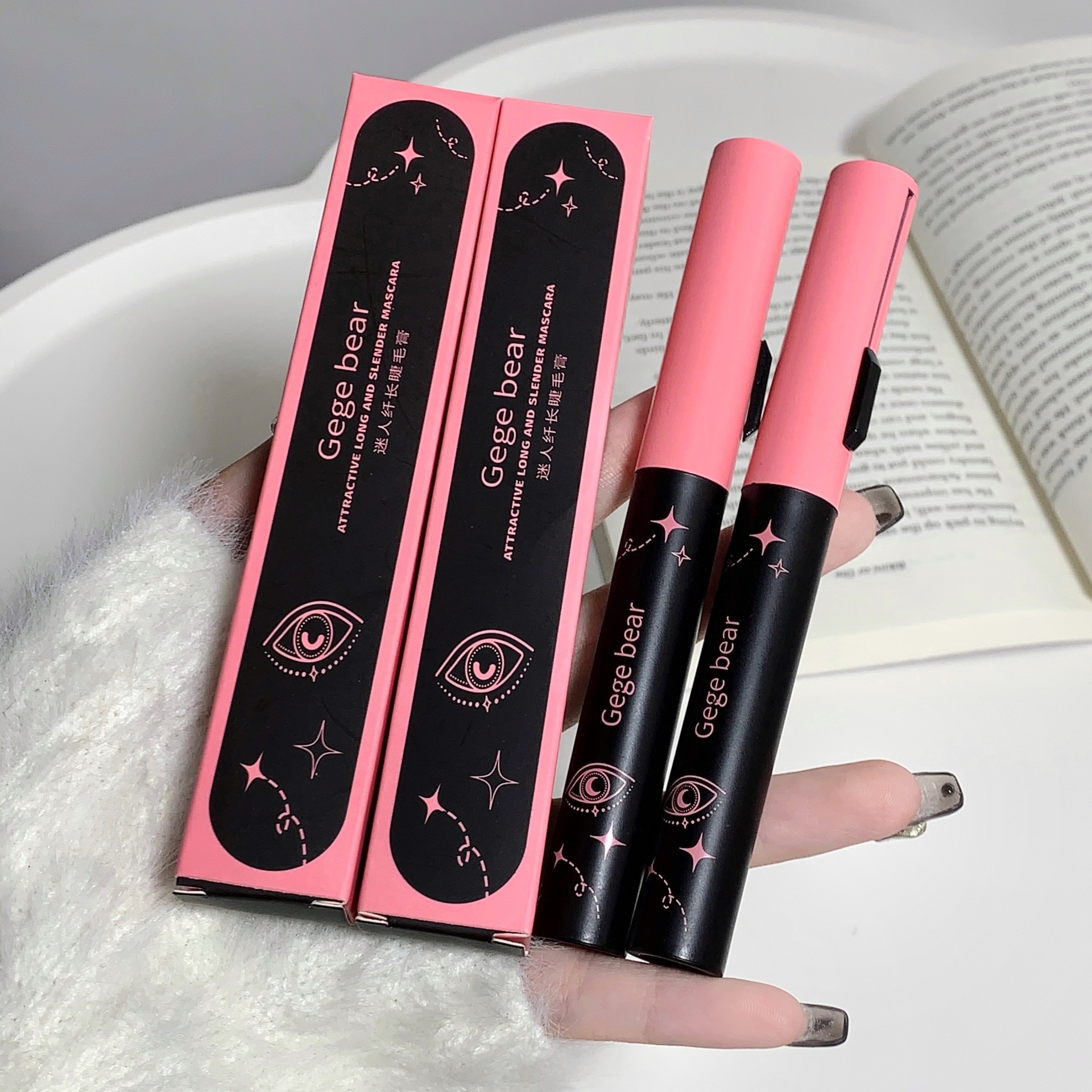 Gege Bear Charming Everlong Mascara Small Brush Head Long