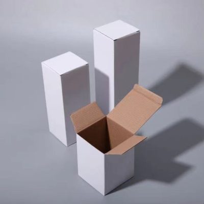 Three Layer White Corrugated Box Packaging Box