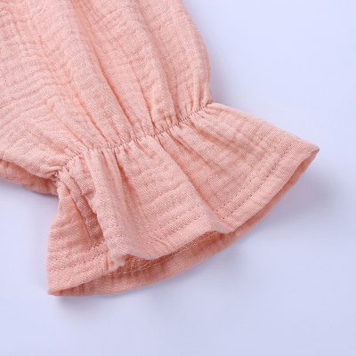 Summer Baby Cotton And Linen Jumpsuit