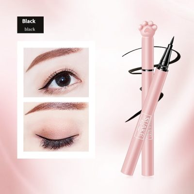 Cat's Paw Eyeliner Waterproof And Sweat-proof Long Lasting Non Smudge Ultra-fine Fine Head