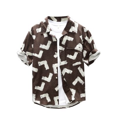 Men's Summer Short Sleeve Casual Shirt